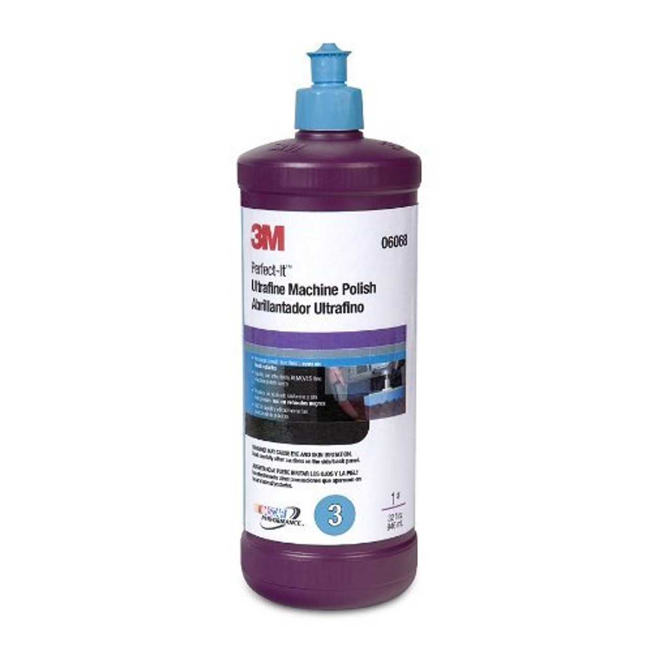 3m 06068 Perfect-it Ultrafine Machine Polish, 1 Quart